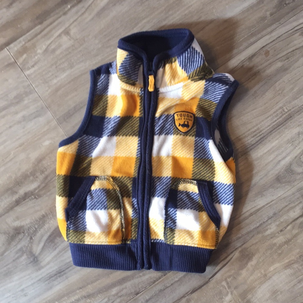9 Mo flannel vest